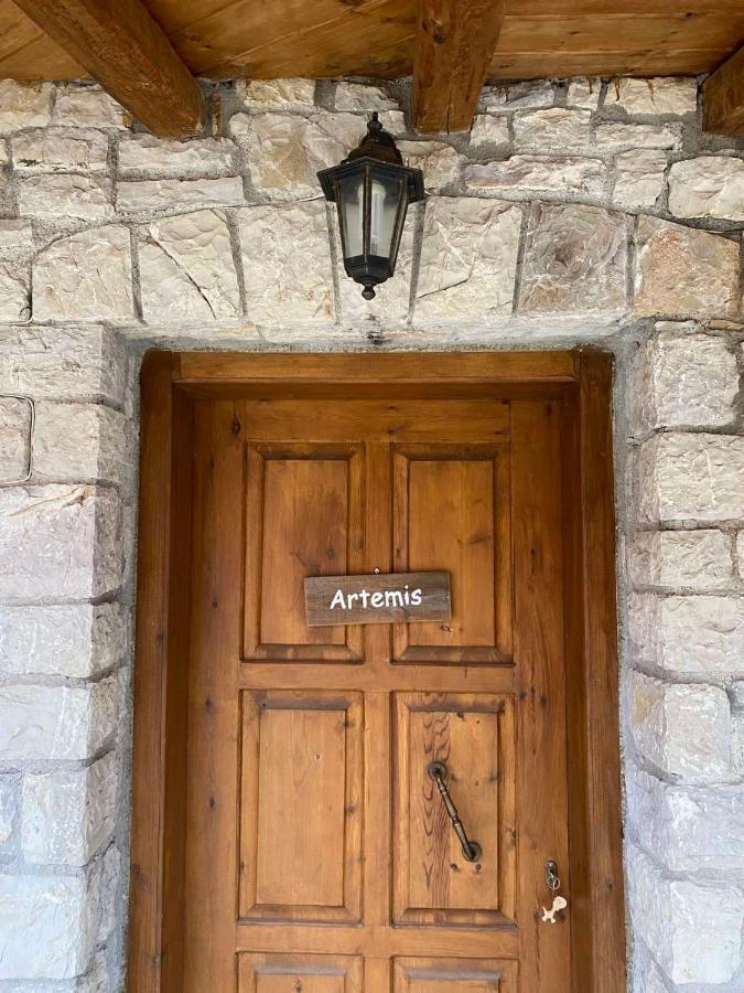 Mezonetes Helmos Appartement Ano Lousoi Buitenkant foto